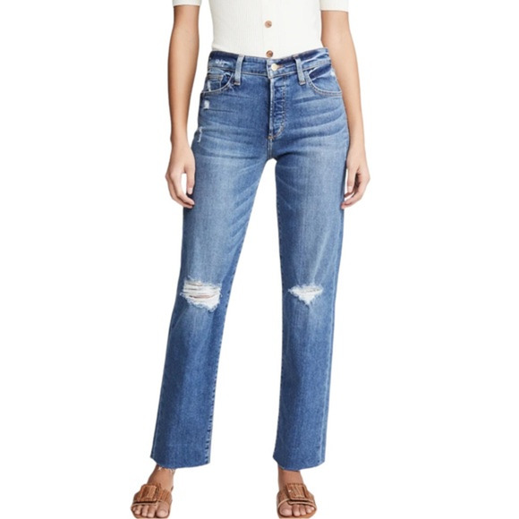 Joe's Jeans Denim - Joe's Jeans
The Niki Boyfriend Jeans with Raw Hem Size‎ 25
